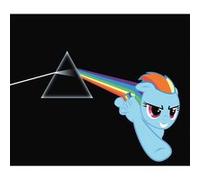 Fabulous Poster Dark side of the poney (77 cm x 91 cm) G