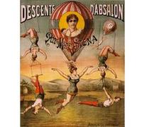 Fabulous Poster Descente d'absalon par miss stena poster spectacle (42x54cm) G