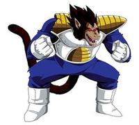 Fabulous Poster Dragon ball dbz vegeta oomaru big monkey (42 cm x 41 cm) G