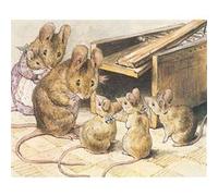 Fabulous Poster Famille souris et le piege beatrice potter (91cm x 113cm) G