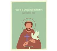 Fabulous Poster For it is in giving that we receive francis of (31cm x 44cm) G