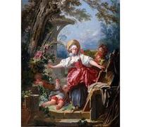 Fabulous Poster Fragonard le colin maillard (31cm x 40cm) G