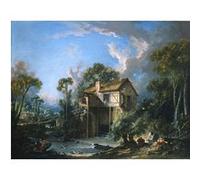 Fabulous Poster Francois boucher le pigeonnier (42cm x 54cm) G