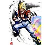 Fabulous Poster Gotenks attaque ki dragon ball z fusion (30 cm x 42 cm) G