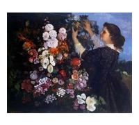 Fabulous Poster Gustave courbet trellis (91cm x 113cm) G