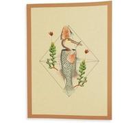 Fabulous Poster Héron caché dans un poisson (91cm x 128cm) G