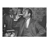Fabulous Poster Jacques chirac boit de la bière (31cm x 47cm)