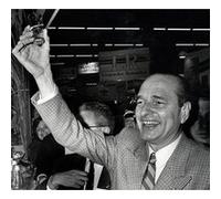 Fabulous Poster Affiche Jacques Chirac Swag Vintage President France Ivre