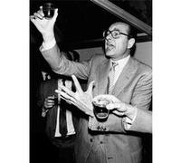 Fabulous Poster Affiche Jacques Chirac Vintage Toast Boit de l'Alcool President France