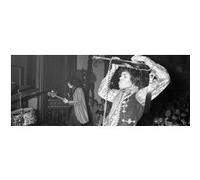 Fabulous Poster Jimi hendrix live concert 70's (61cm x 154cm) G