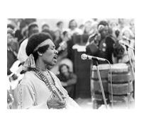 Fabulous Poster Jimi hendrix wodstock (91cm x 127cm) G