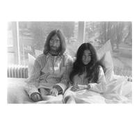 Fabulous Poster John lennon yoko ono noir & blanc (91cm x 138cm) Noir G