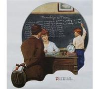 Fabulous Poster Knowledge is power peinture norman rockwell (42cm x 43cm) G