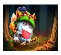 Fabulous Poster League of legends teemo poro (77 cm x 91 cm) G