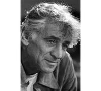Fabulous Poster Leonard bernstein compositeur chef d'orchestre (42cm x 64cm) G
