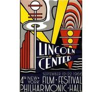 Fabulous Poster Lincoln center new york musique 1966 art (31cm x 46cm) G