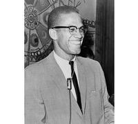 Fabulous Poster Malcolm x portrait vintage (31cm x 43cm) G