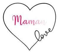 Fabulous Poster Maman love coeur amour (42cm x 47cm) G