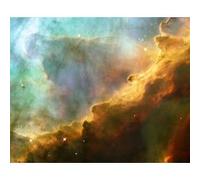 Fabulous Poster Nebuleuse d'omega galaxie (31cm x 38cm) G