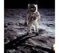 Fabulous Poster Neil armstrong premier pas sur la lune (91cm x 95cm) G
