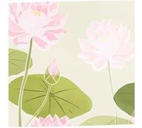 Fabulous Poster Nénuphar illustration minimaliste (91cm x 91cm) G