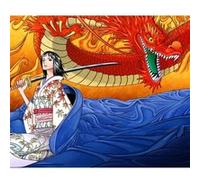 Fabulous Poster Nico robin dragon one piece (50 cm x 59 cm) G
