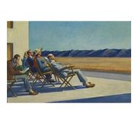 Fabulous Poster People in the sun edward hopper (61cm x 92cm) G