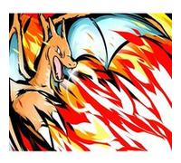 Fabulous Poster Pokemon dragon feu dracofeu (50 cm x 59 cm) G