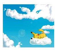 Fabulous Poster Pokemon pikachu dors sur un nuage (36 cm x 42 cm) G