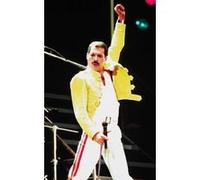 Fabulous Poster Queen freddie mercury wembley veste jaune (42cm x 68cm) Jaune G