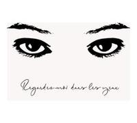 Fabulous Poster Regardez-moi dans les yeux dessin (42x75cm) G