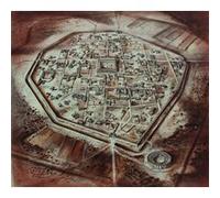 Fabulous Poster Rome durant l'empire romain alan sorrell (42cm x 47cm) G