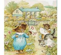 Fabulous Poster Tom kitten et ses amis chaton beatrice potter (31cm x 32cm) G