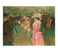Fabulous Poster Toulouse lautrec moulin rouge (42cm x 55cm) Rouge G