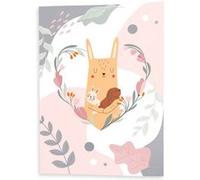 Fabulous Poster Véronique maman lapin (31cm x 44cm) G