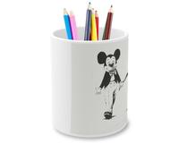 Fabulous Pot à Crayon en Céramique - Banksy Napalm Mickey Ronald Vietnam - 325 ml