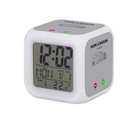 Fabulous Réveil Cube Lumineux Gris - Mon Camion m'appelle Passion Voyage - 7,8 x 7,8 x 7,8 cm - Retro Éclairage Multicolore LED