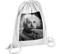 Fabulous Sac de Gym en Coton Blanc Albert Einstein Scientifique 1 12 Litres Blanc G