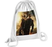 Fabulous Sac de Gym en Coton Blanc Arnold Schwarzenegger Emilie Clarke Terminator 3 12 Litres Blanc G