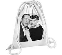 Fabulous Sac de Gym en Coton Blanc Audrey Hepburn Actrice 7 12 Litres Blanc G