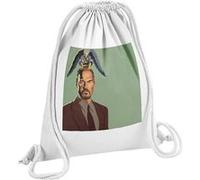 Fabulous Sac de Gym en Coton Blanc Birdman Micheal Keaton 12 Litres Blanc G