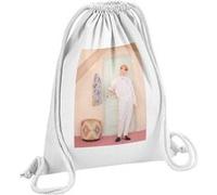 Fabulous Sac de Gym en Coton Blanc BTS Map of The Soul: Persona Jimin 12 Litres Blanc G
