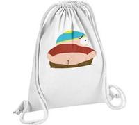 Fabulous Sac de Gym en Coton Blanc Cartman Montre Ses Fesses South Park 12 Litres Blanc G