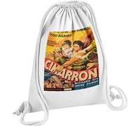 Fabulous Sac de Gym en Coton Blanc Cimarron Cinéma Vintage 12 Litres Blanc G