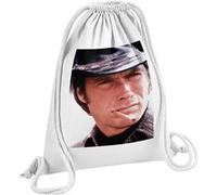 Fabulous Sac de Gym en Coton Blanc Clint Eastwood Cowboy 7 12 Litres Blanc G