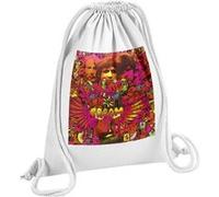 Fabulous Sac de Gym en Coton Blanc Cream Eric Clapton Disreali Gears 12 Litres Blanc G