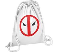 Fabulous Sac de Gym en Coton Blanc Deadpool 12 Litres Blanc G