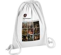 Fabulous Sac de Gym en Coton Blanc Diego Velazquez Instagram 12 Litres Blanc G