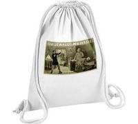 Fabulous Sac de Gym en Coton Blanc Docteur Jekyll and Mister Hyde Gravure Transformation 12 Litres Blanc G