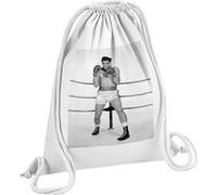 Fabulous Sac de Gym en Coton Blanc Elvis Presley Chanteur 12 12 Litres Blanc G